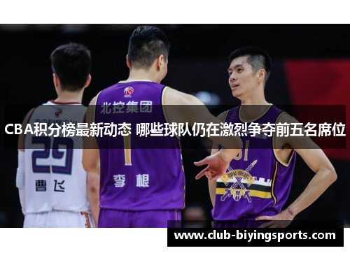 CBA积分榜最新动态 哪些球队仍在激烈争夺前五名席位